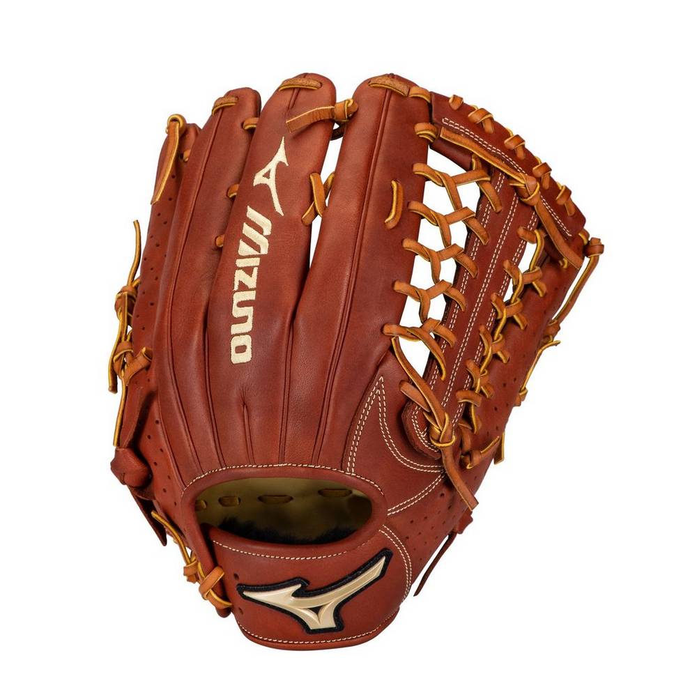 Mizuno Prime Elite Outfield 12.75" Férfi Kesztyű Barna YNF469573